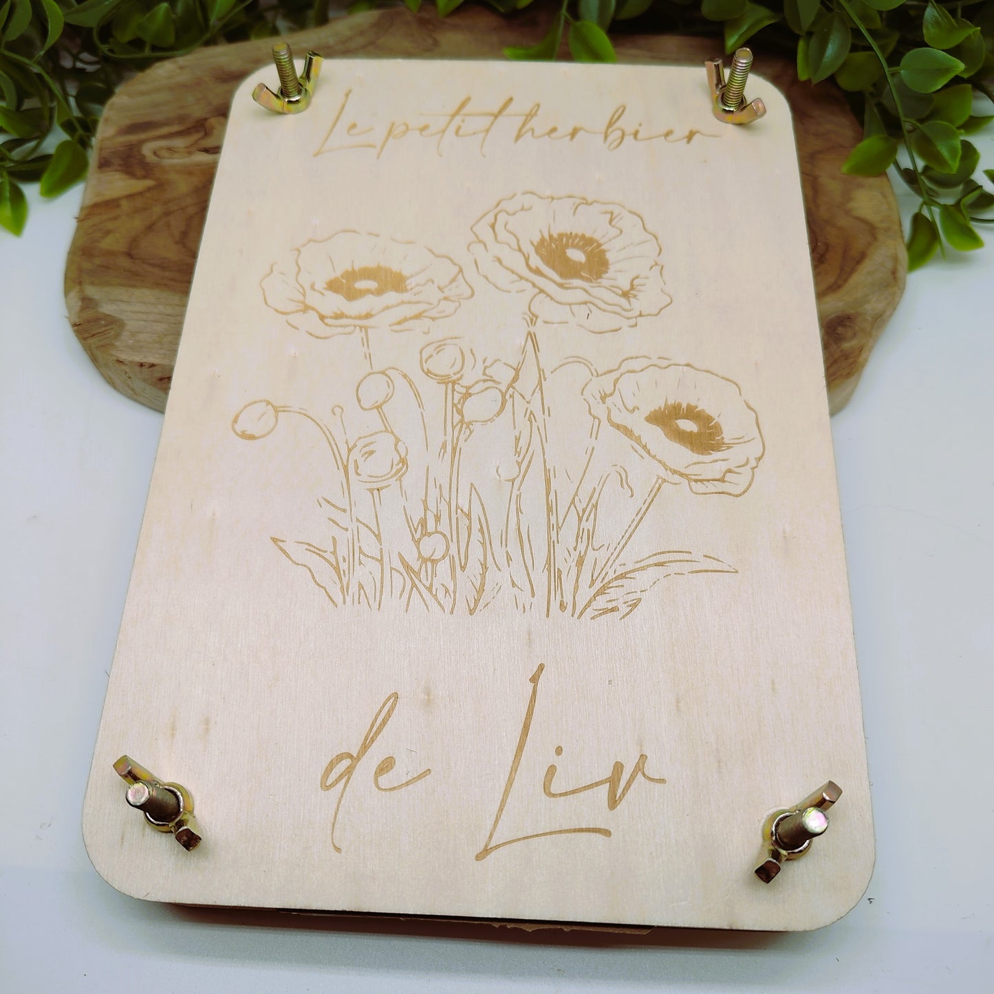 Herbier en bois