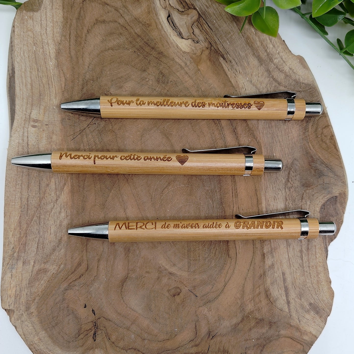 Stylo personnalisé fin d'année scolaire