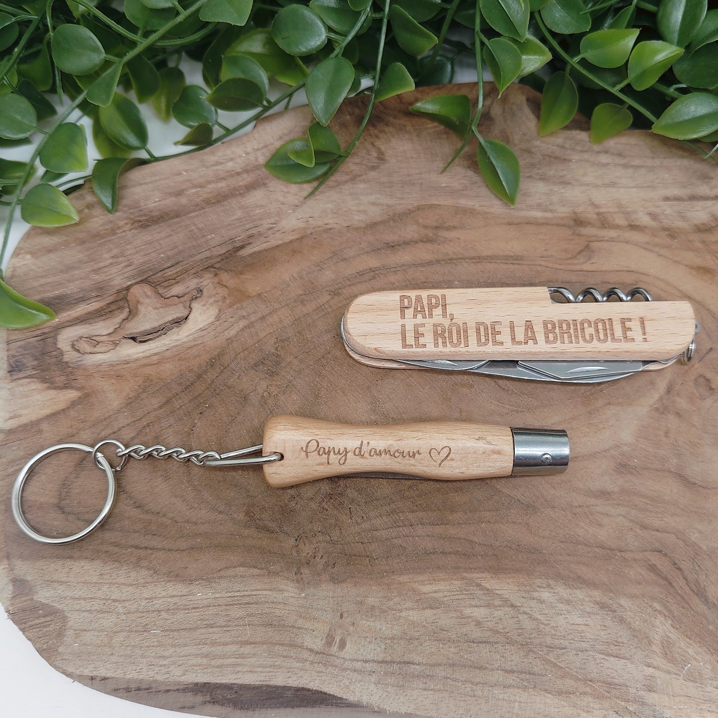 Couteau pliable personnalisé