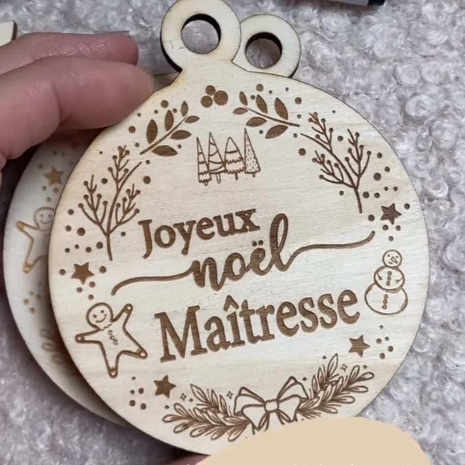 Boule maîtresse / maître / nounou