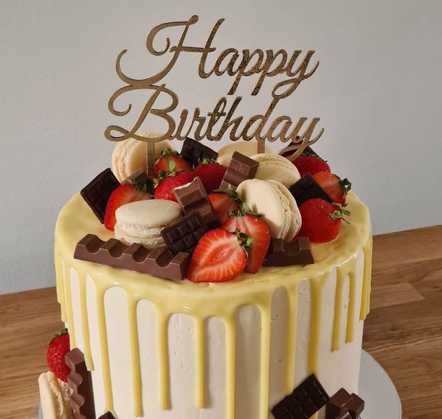 Lot de 5 cake toppers