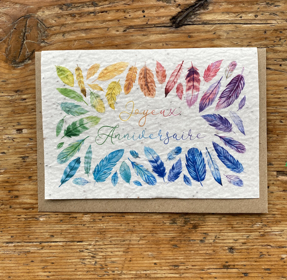 Carte à planter anniversaire