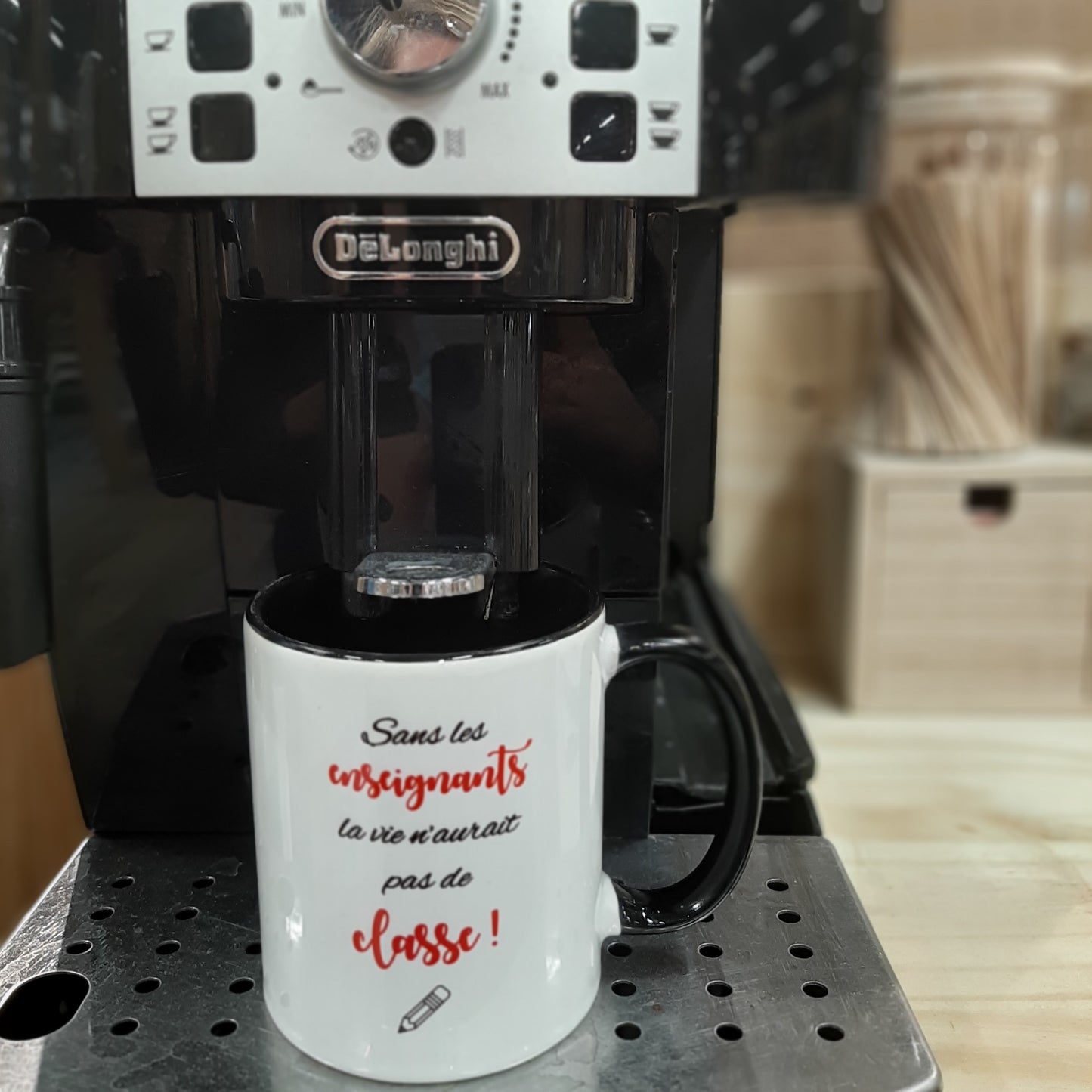 Mug fin d'année scolaire (maîtresse, maître, nounou, aesh, ...)