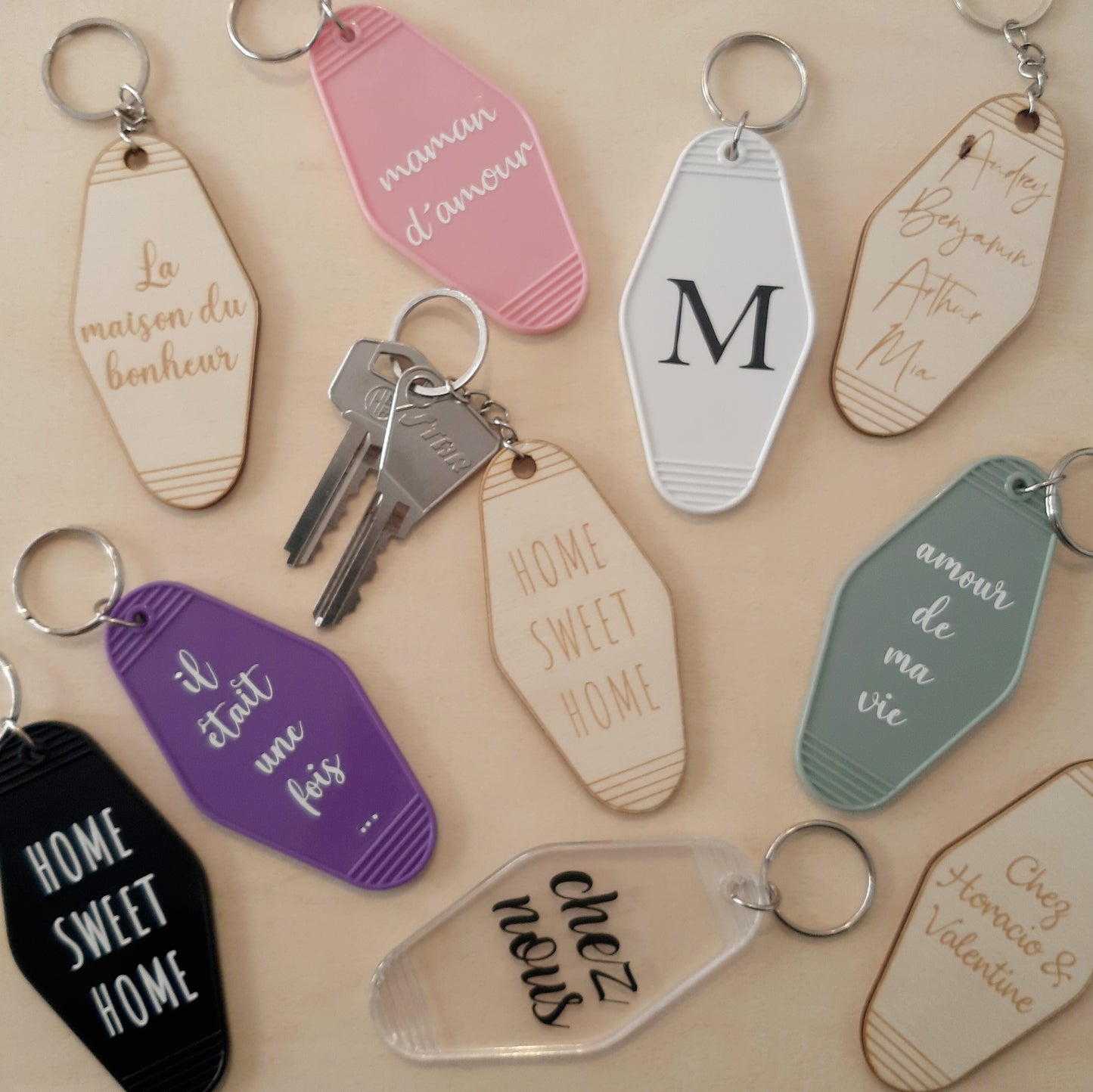 Porte-clefs "Motel"