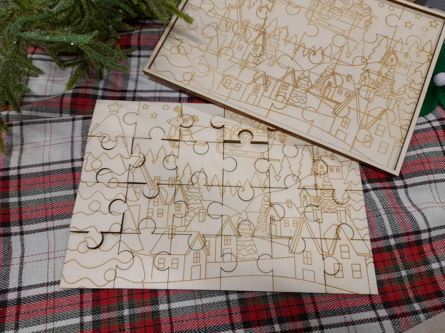 Calendrier de l'Avent puzzle