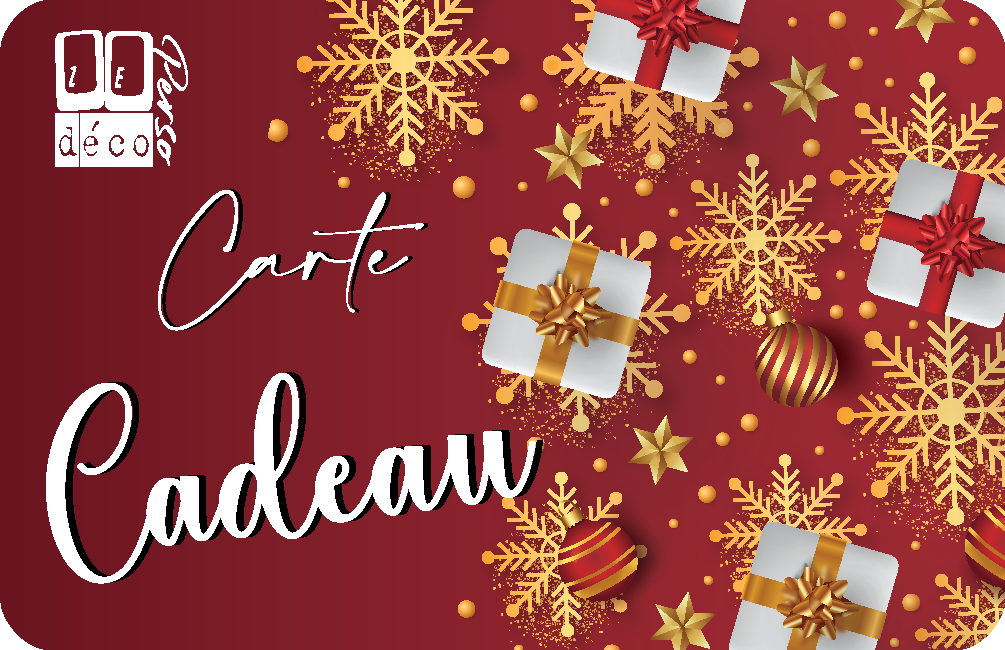 Carte cadeau Ze Deco Perso