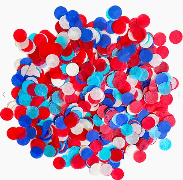 Confettis en papier