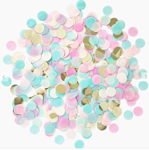 Confettis en papier