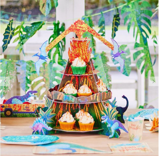 Lot de 8 assiettes dinosaures