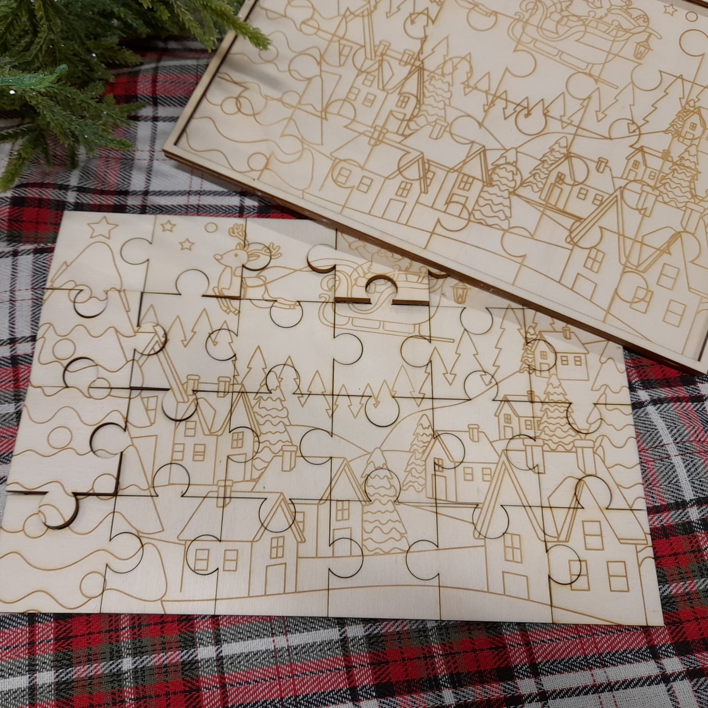 Calendrier de l'Avent puzzle