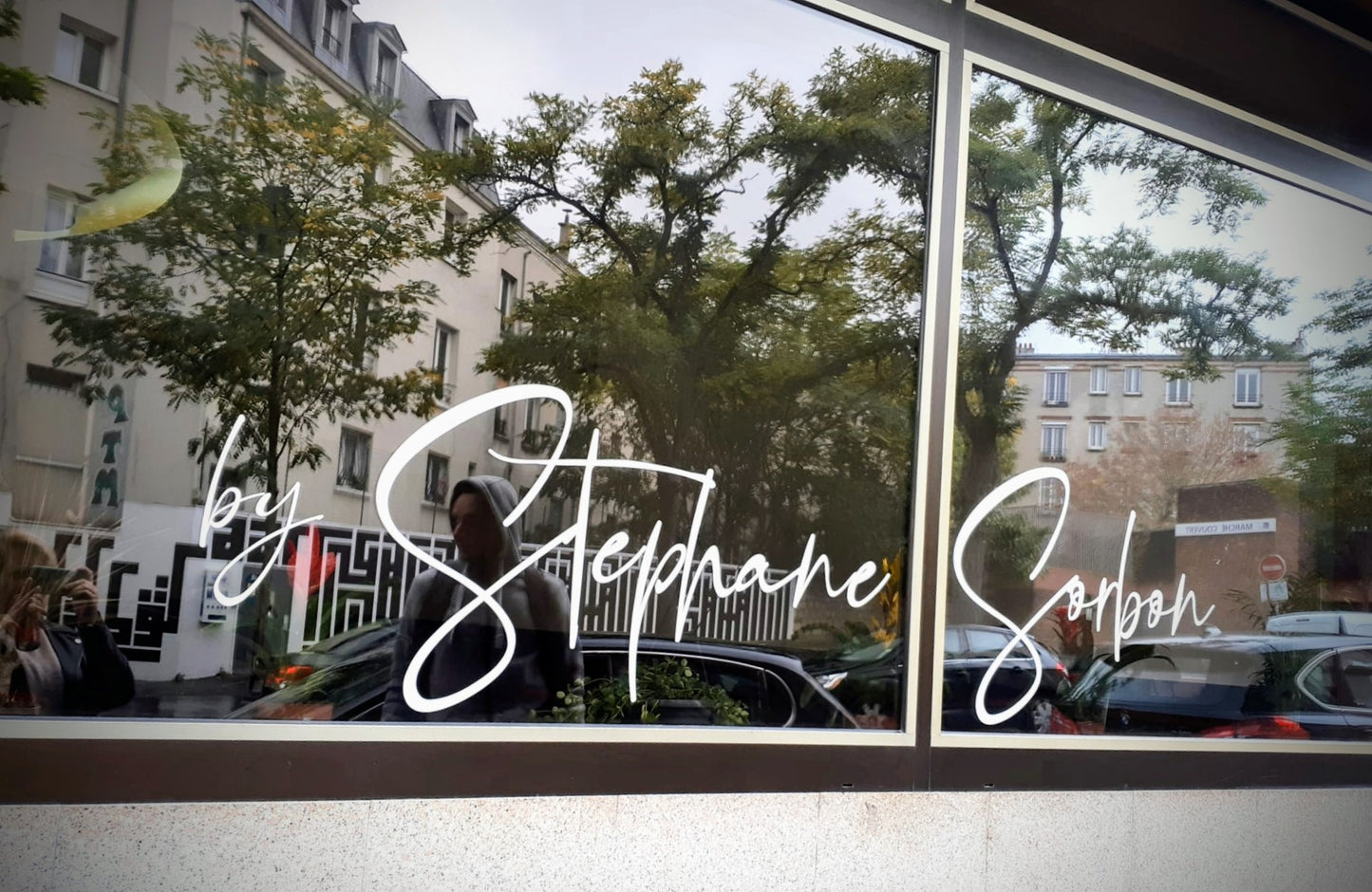 Sticker vitrine, horaires...