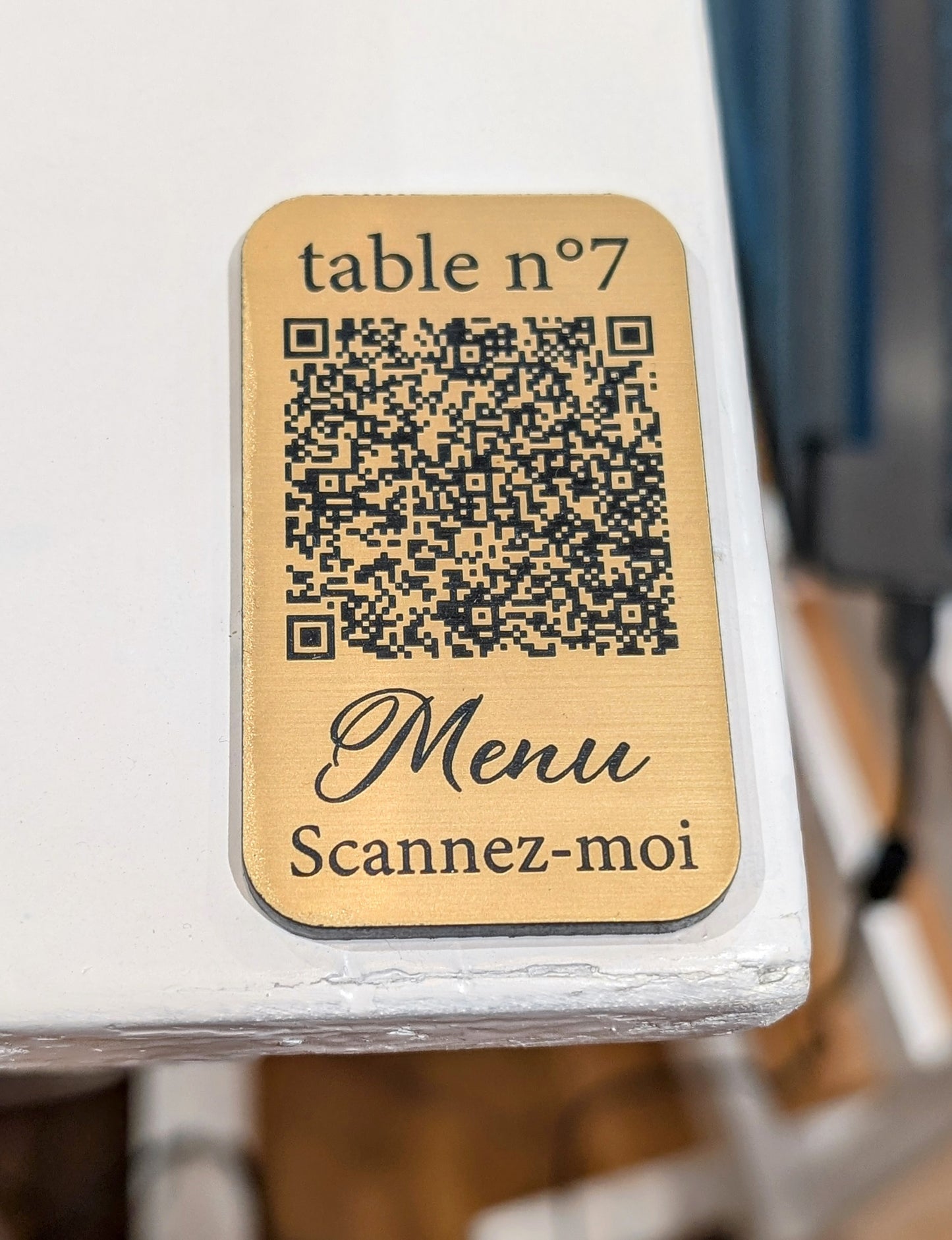 Numéro de table QR code [PRO]