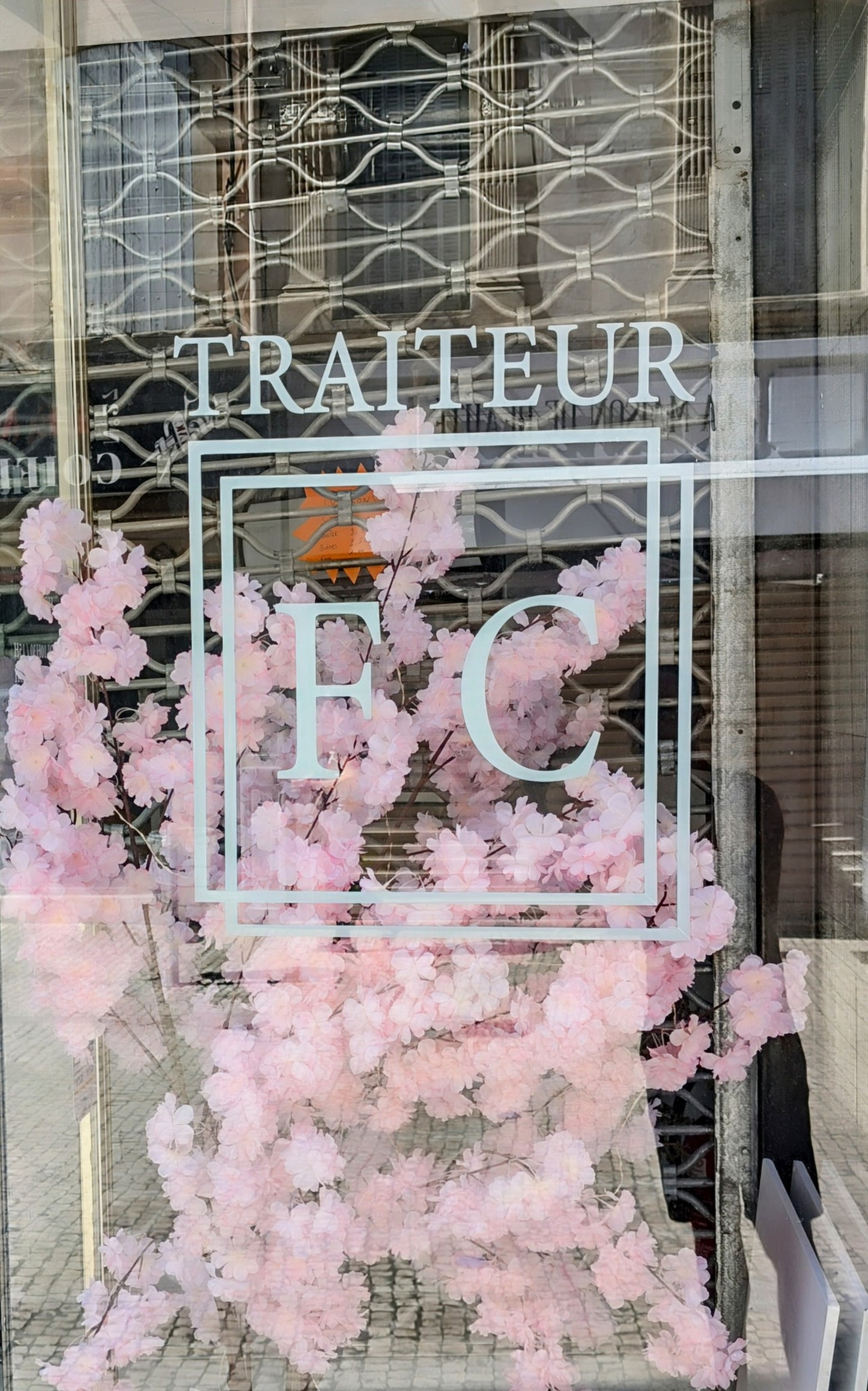 Sticker vitrine, horaires...