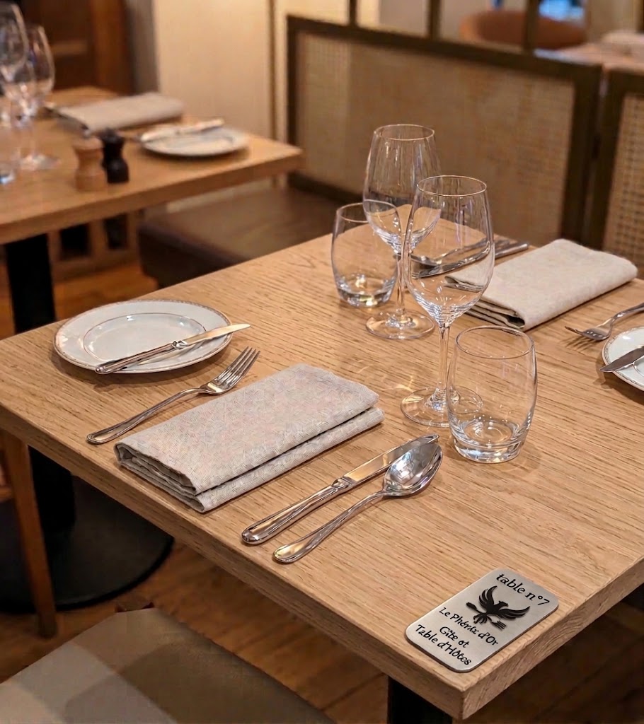 Numéro de table QR code