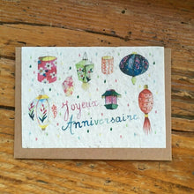Charger l&#39;image dans la galerie, Carte à planter anniversaire
