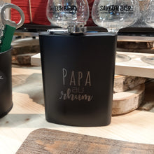 Charger l&#39;image dans la galerie, Flask noire en inox

