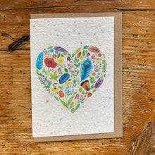 Charger l&#39;image dans la galerie, Carte à planter mariage / coeurs
