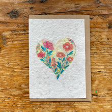 Charger l&#39;image dans la galerie, Carte à planter mariage / coeurs
