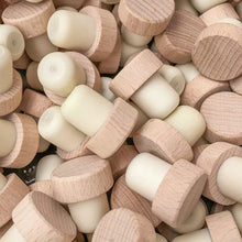 Charger l&#39;image dans la galerie, Bouchon personnalisé en bois et liège
