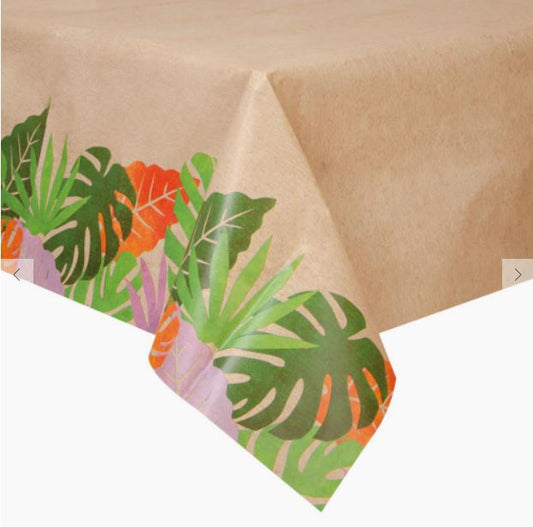 Nappe en papier thème dinosaure / jungle / tropical