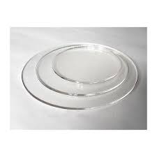 Acrylique Cercle Disques, 3 Pièces Disque Acrylique Patisserie
